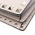 Borsa a Spalla in Pelle Valentino Garavani Rock Studs Beige - vista 5