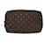 Trousse Toilette 28 Louis Vuitton Marrom Lona  ref.1942531