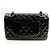 BORSA CHANEL CLASSICA 11.12 MEDIA TIMELESS IN PELLE QUILTED NERA Nero - vista 2