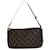 Louis Vuitton Pochette Accessoire Brown Cloth  ref.1942902
