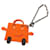 Hermès Charm per borsa Hermes Kelly Doll Arancione Pelle