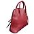 Céline Bolide Modell Tasche - Handtragbar oder Schultergurt - Bordeauxfarbe Rot - Ansicht 2