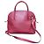 Céline Bolide Modell Tasche - Handtragbar oder Schultergurt - Bordeauxfarbe Rot - Ansicht 3