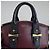 Mini Shopper Leggenda Alexander McQueen Nero Bordò - vista 5
