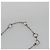 Collana Christian Dior metallo Argento Auth am7443 - vista 10
