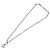 Collana Christian Dior metallo Argento Auth am7443 - vista 2