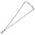 Collana Christian Dior metallo Argento Auth am7443 - vista 4