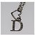 Collana Christian Dior metallo Argento Auth am7443 - vista 5