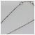 Collana Christian Dior metallo Argento Auth am7443 - vista 9