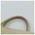 PRADA Borsa Tote Nylon Beige Argento Auth mr836 - vista 8