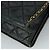 Borsa a spalla con catena CHANEL in pelle nera CC Auth 106420 Nero - vista 16