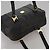 Borsa a spalla MCM Vicetos Logogram PVC Nera Auth 104709 Nero - vista 6