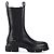 Autre Marque COPENHAGEN STUDIOS Stivali Chunky in pelle nera Nero - vista 2
