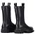 Autre Marque COPENHAGEN STUDIOS Stivali Chunky in pelle nera Nero - vista 3
