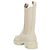 Autre Marque Copenhagen Studios Stiefel aus Ecru Leder Roh - Ansicht 3