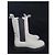 Autre Marque Botines Copenhagen Studios de piel blanca Talla 39 Blanco - vista 2