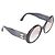 Gafas de sol Chanel Ovaladas Negras con logo CC dorado 0014 Negro