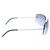 Occhiali da sole Chanel senza montatura viola blu argento 4035 Porpora - vista 6