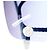 Occhiali da sole Chanel senza montatura viola blu argento 4035 Porpora - vista 8
