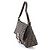 Borsa a spalla Mamma Baguette Fendi Zucca marrone oro D'oro - vista 3