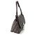 Borsa a spalla Mamma Baguette Fendi Zucca marrone oro D'oro - vista 4
