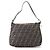 Borsa a spalla Mamma Baguette Fendi Zucca marrone oro D'oro - vista 5