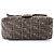 Borsa a spalla Mamma Baguette Fendi Zucca marrone oro D'oro - vista 7