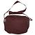 Borsa a tracolla incrociata con logo Prada rosso bordeaux - vista 2