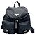 Zaino Prada Sport in nylon nero con logo Blu - vista 2