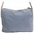 Borsa a tracolla incrociata in nylon blu ghiaccio di Prada Sport con logo - vista 2