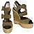 Sandali con zeppa Pierre Hardy in suede verde 41