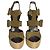 Sandali con zeppa Pierre Hardy in suede verde 41 - vista 2
