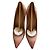 Escada High Heels Lackleder Rosa Nude Farbverlauf Pink