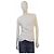 3.1 Phillip Lim Top senza maniche in cotone bianco drappeggiato S