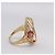 Autre Marque HILOS Goldring mit Turmalin Pink Golden - Ansicht 2