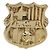 Autre Marque Spilla PIN del FC Barcelona in Oro Giallo D'oro