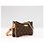Louis Vuitton Liv Pochette Tela Monogramma Marrone - vista 2