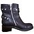 Botas Biker Free Lance de Cuero Negro - vista 2