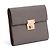 Billetera de Cuero Etoupe Clic 10 de Hermès Dorado Gris pardo - vista 2