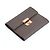 Billetera de Cuero Etoupe Clic 10 de Hermès Dorado Gris pardo - vista 4