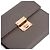 Billetera de Cuero Etoupe Clic 10 de Hermès Dorado Gris pardo - vista 5