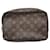 Louis Vuitton Toiletry Pouch Brown Cloth  ref.1944855