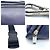 Borsa in pelle Fendi Bugs Eye blu navy - vista 6