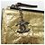 CHANEL Clutch Tasche aus Leder Gold CC Auth 107504 Golden - Ansicht 12