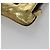 CHANEL Clutch Tasche aus Leder Gold CC Auth 107504 Golden - Ansicht 9