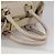 Céline CELINE Handtasche aus Leder Beige Gold Auth bs21026 Golden - Ansicht 7