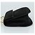 Borsa a Spalla Gancini in Camoscio Nero e Oro Salvatore Ferragamo Auth bs20936 D'oro - vista 5