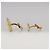 LOUIS VUITTON Manschettenknopf Cuffs Ag925 Gold LV Auth 107014 Golden - Ansicht 4