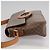 Céline Borsa a spalla in tela Macadam CELINE in pelle PVC marrone oro Auth yk16587 D'oro - vista 4