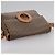 Céline Borsa a spalla in tela Macadam CELINE in pelle PVC marrone oro Auth yk16587 D'oro - vista 6